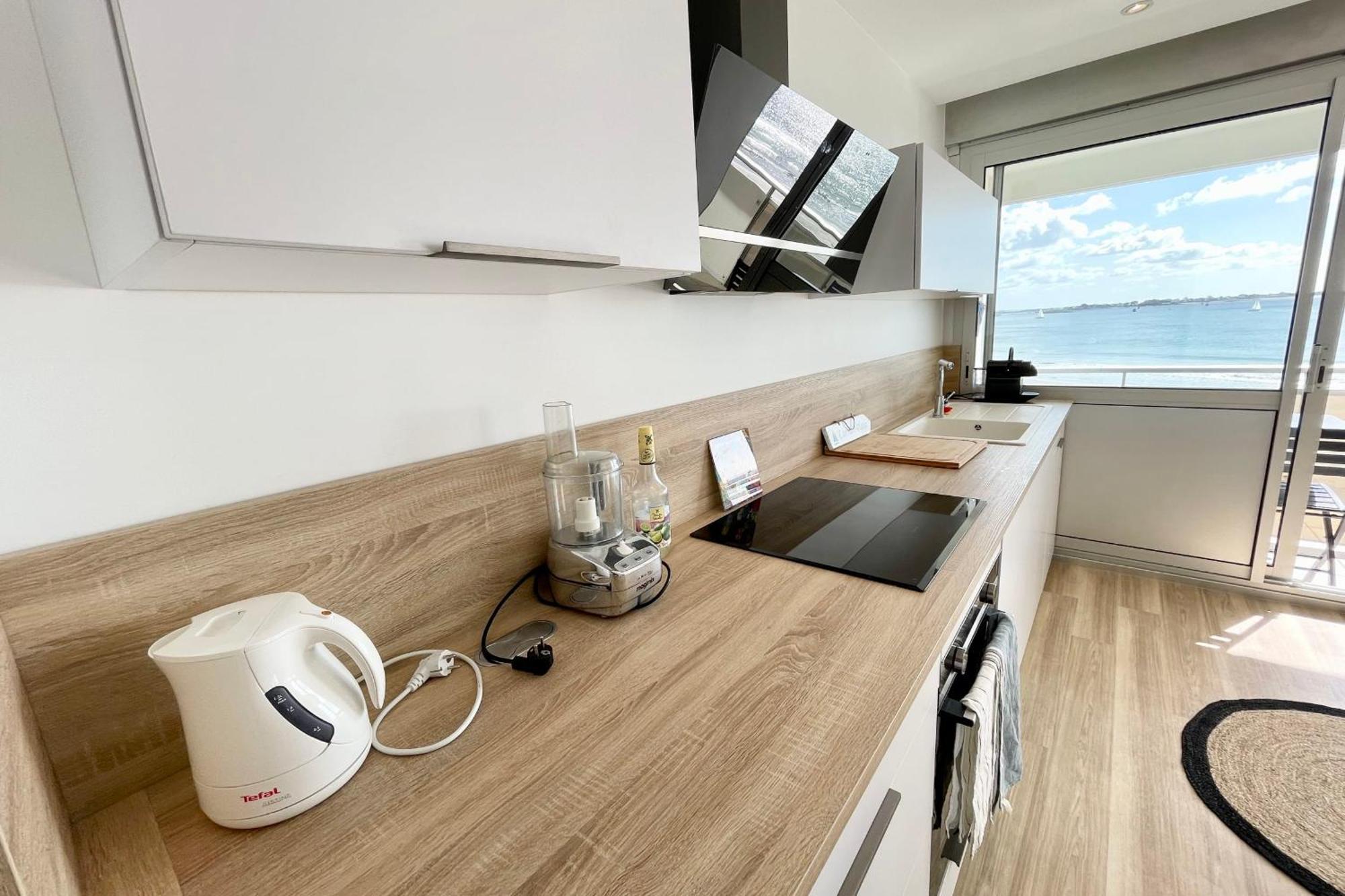 Lovely T1 D Architecte De Standing Vue Mer 360 Larmor-Plage Exterior foto