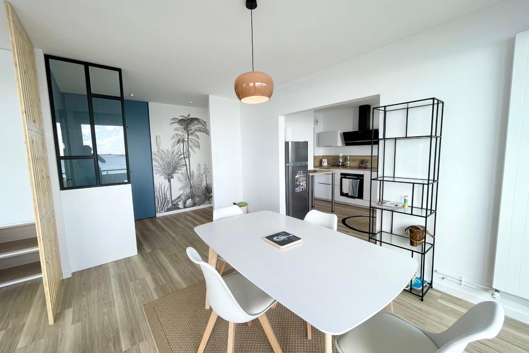 Lovely T1 D Architecte De Standing Vue Mer 360 Larmor-Plage Exterior foto